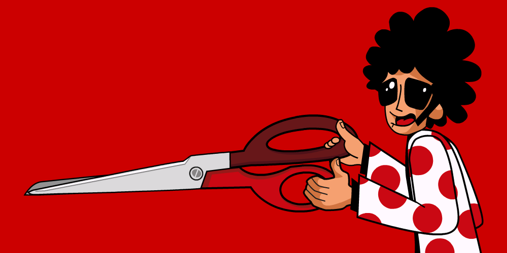 Pepe Scissors GIF by Pepephone Find & Share on GIPHY