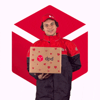 Heart Love GIF by DPD France