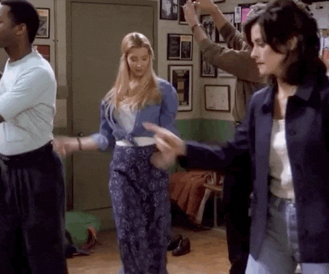 Season 1 Dance GIF by Friends - Find & Share on GIPHY
