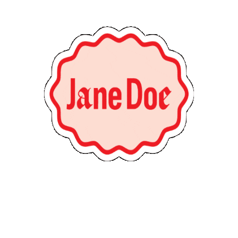 Jane Doe Creation Sticker