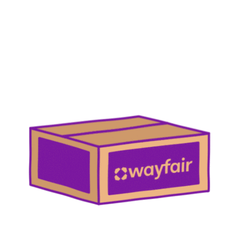 Delivery Box Sticker by Wayfair