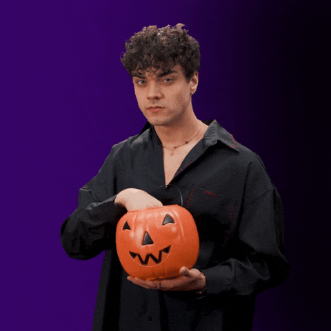 Nervous Nom Nom GIF by Alexander Stewart