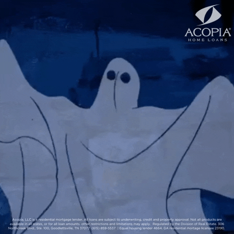Halloween Ghost GIF by Acopia Home Loans