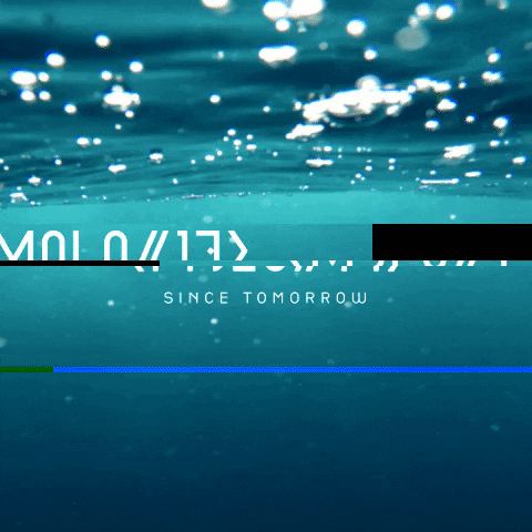 MOLO17 glitch tech underwater development GIF