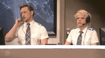 air traffic controller snl GIF by Saturday Night Live