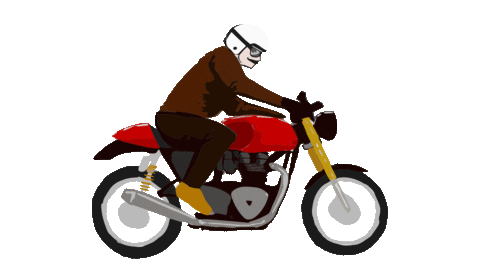 Motorcycle Triumph Sticker by Gentleman's Ride for iOS & Android | GIPHY Motorcycle Triumph Sticker by Gentleman's Ride for iOS & Android | GIPHY
