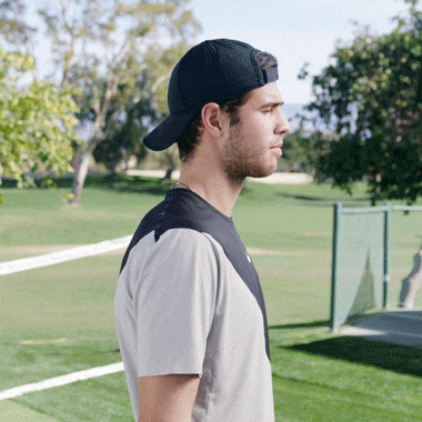 Hey Girl Wink GIF by Wilson Tennis