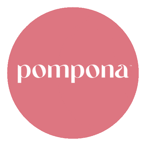 Pink Glow Sticker by Pompona