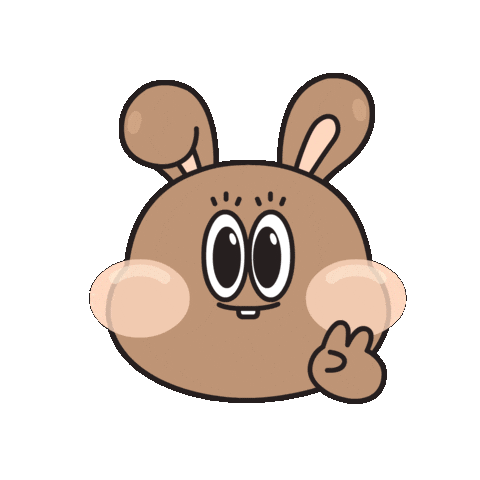 Baby 토끼 Sticker by antomignon