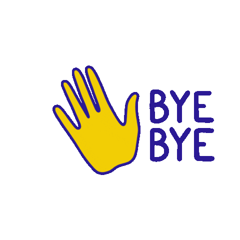 Bye Sticker
