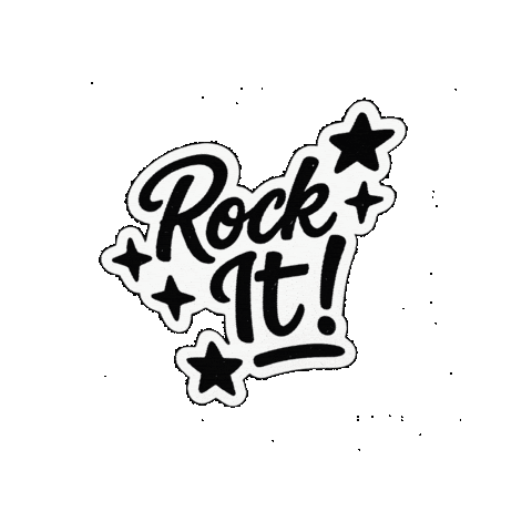 Rock Sticker by Foei Collective