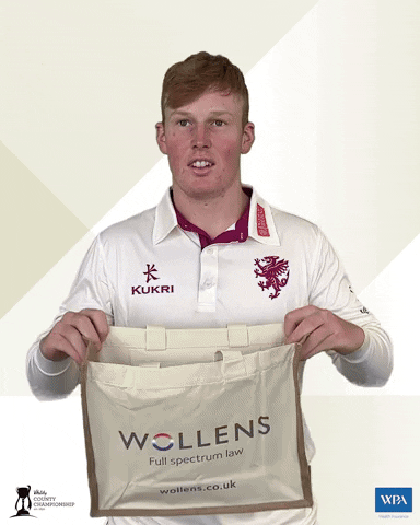 In The Bag GIF by Somerset County Cricket Club