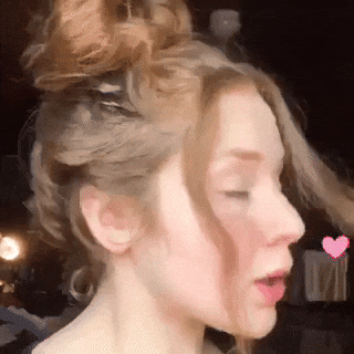 kissy face lillee jean GIF