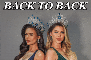 Back To Back Lara GIF