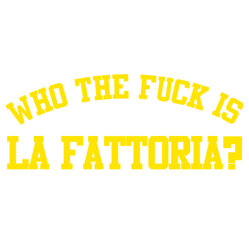 Lafattoria Sticker by Meddel.es