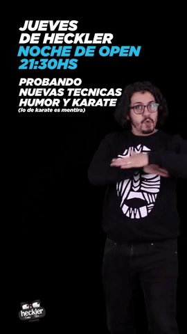 Karateca Heckler GIF