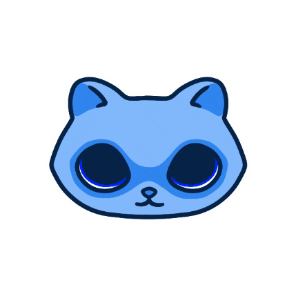 Blue Sticker