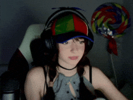 Staring Beautiful Girl GIF