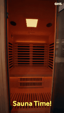 goodhealthsaunas sweaty sauna ghs infraredsauna GIF
