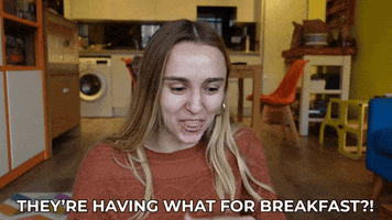Culture Shock Breakfast GIF by HannahWitton