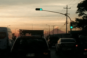 Driving Green Light GIF by Luis Ricardo