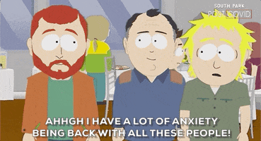 Nervous Anxiety GIF by South Park