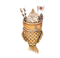 Japan Cookie Sticker