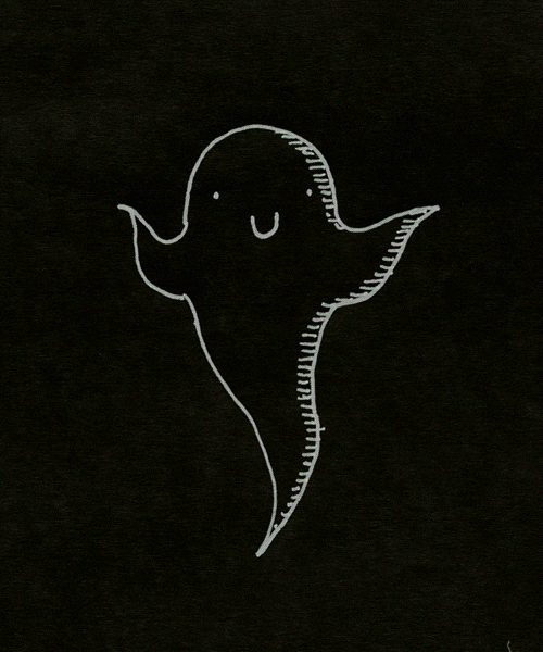 ghost GIF by hoppip