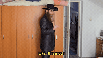 Explaining Black Suit GIF