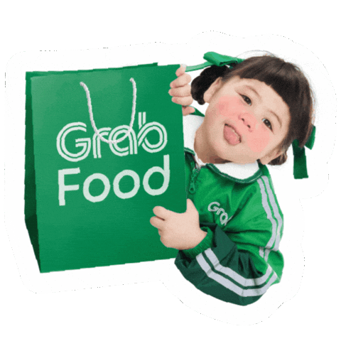 Grabfood Gale Sticker by Grab Singapore