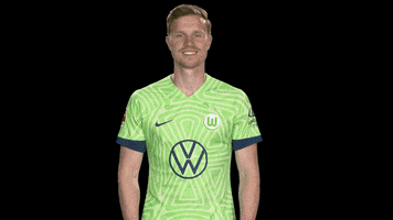 Happy Yannick Gerhardt GIF by VfL Wolfsburg