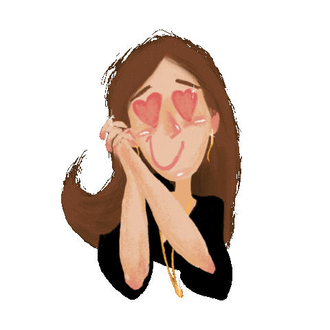In Love Heart Sticker