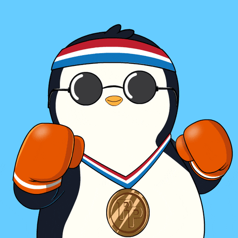 Knock Out Win GIF by Pudgy Penguins