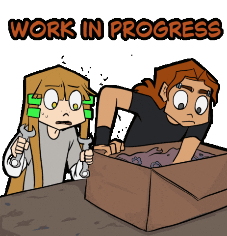 Work Trabajando Sticker