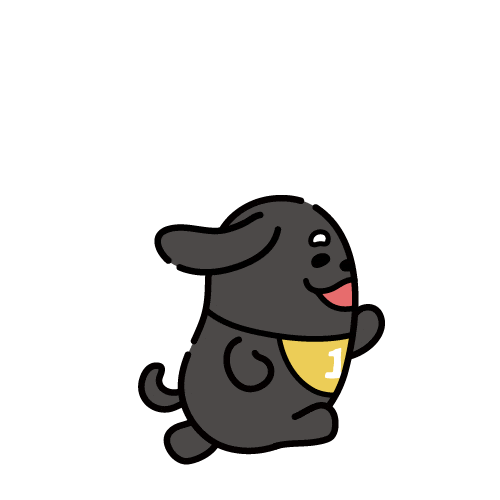 Run Running Sticker by YajuWholeHouse