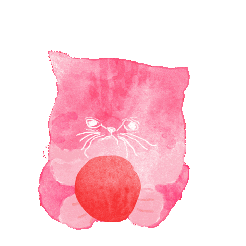 Cat Heart Sticker