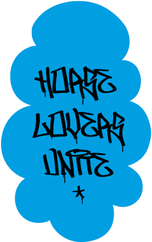 Horse Lovers Unite Sticker by Get the Gallop
