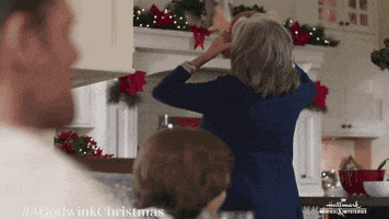 Dance Running Into Each Other GIF by Hallmark Movies & Mysteries