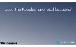Faq The Kooples GIF by Coupon Cause