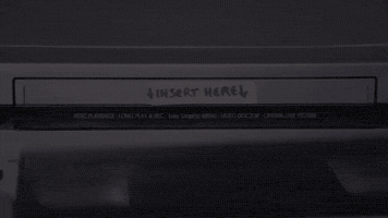 The End Vhs GIF