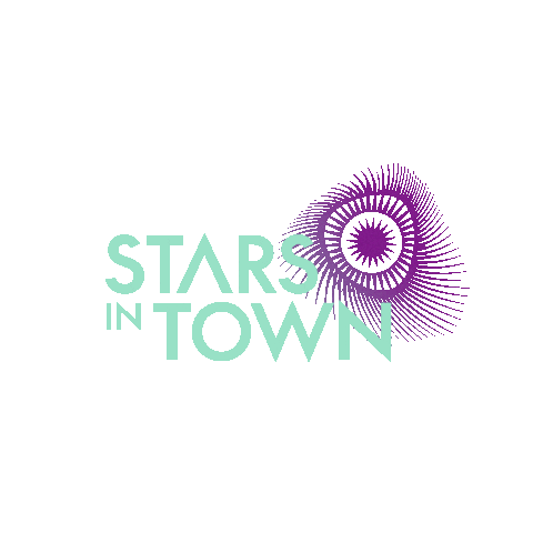 Stars in Town Sticker