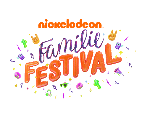 Logo Festival Sticker by Nickelodeon Nederlands for iOS & Android | GIPHY