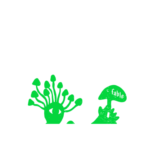 Mushrooms Sticker by Fable Food Co