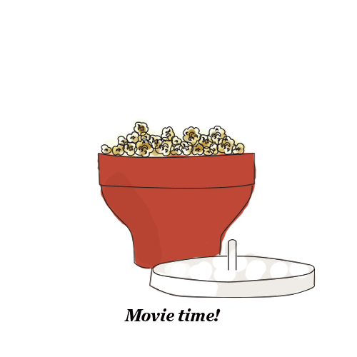 Popcorn Sticker by Lekue for iOS & Android | GIPHY