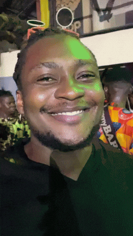 Grinning GIF