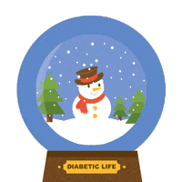 Snow Noel GIF by Recette pour diabétique