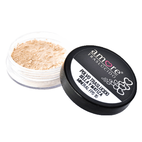 Polvo Traslucido Sticker by amore cosméticos