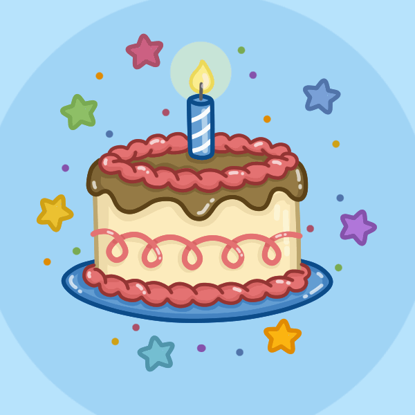 Pie or birthday cake
