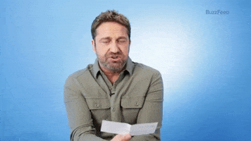 Gerard Butler Thirst GIF by BuzzFeed