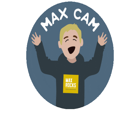 Max Rocks Sticker